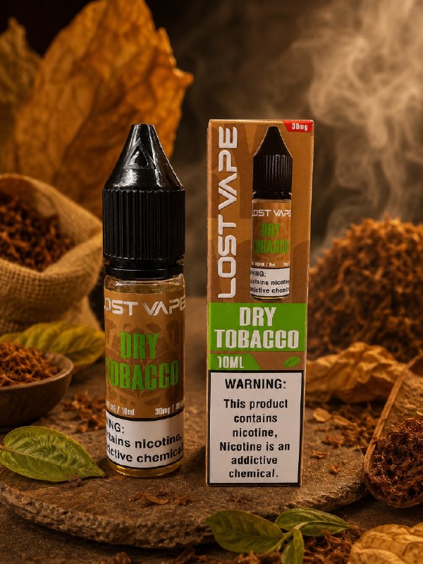 سالت تنباکو خشک لاست ویپ (10میل) | LOST VAPE DRY TOBACCO