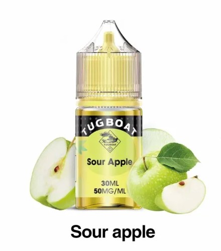 سالت تاگبوت سیب ترش یخ | TUGBOAT SOUR APPLE