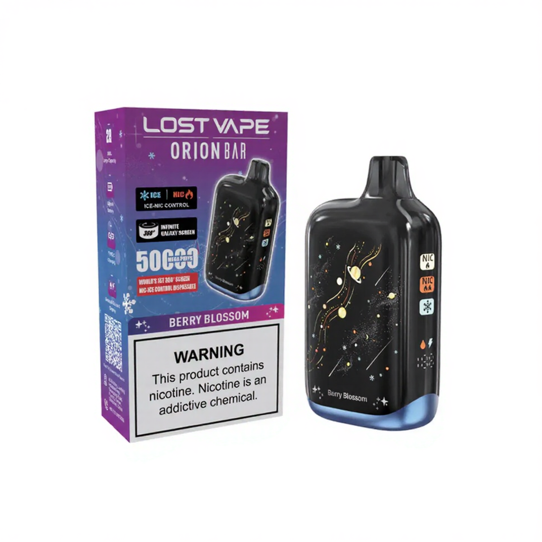پاد یکبار مصرف لاست ویپ 50000 پاف تمشک | LOST VAPE 50000 Puff Berry Blossom
