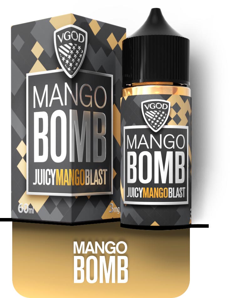 جویس بمب انبه کمپانی ویگاد نیکوتین <0> ( بدون نیکوتین ) | VGOD Mango Bomb