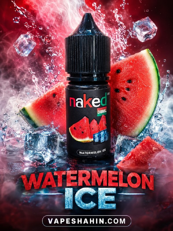 سالت ناکید طعم هندوانه یخ | NAKED SALT WATERMELONE ICE
