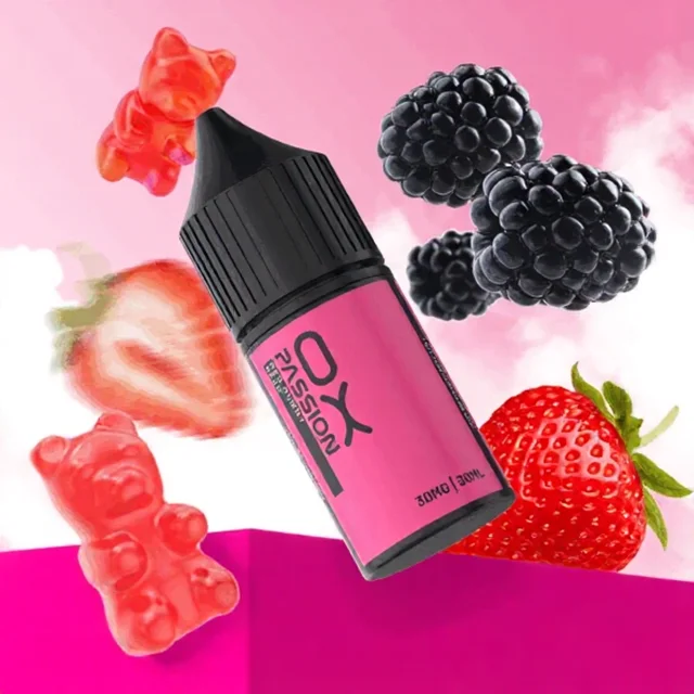 سالت اکسوا طعم توت فرنگی پاستیل | Oxva Red Gummy bear