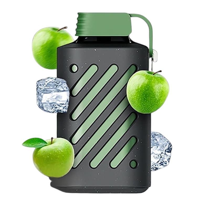 پاد یکبار مصرف طعم سیب ترش یخ 10000 پاف وزول | Vozol Gear 10000 Puffs Sour apple ice