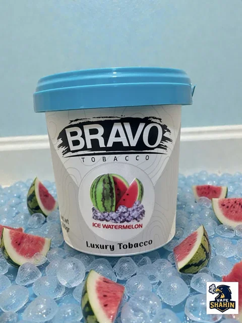 تنباکو قلیان براوو هندوانه یخ 1کیلوگرمی Bravo ice watermelon