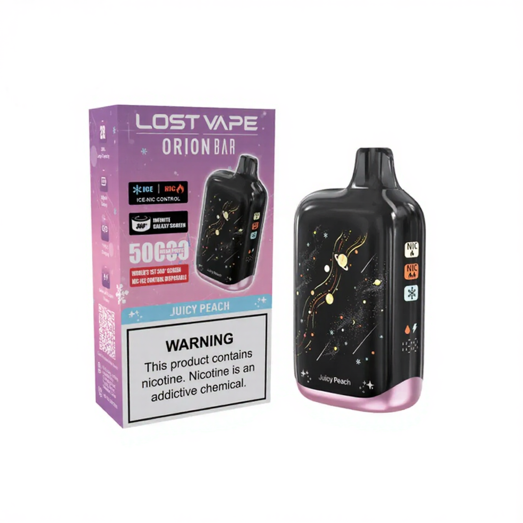 پاد یکبار مصرف لاست ویپ 50000 پاف هلو | LOST VAPE 50000 Puff Juicy Peach