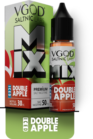 سالت نیکوتین میکس دوسیب یخ قلیانی ویگاد | VGOD MIX DOUBLE APPLE ICE