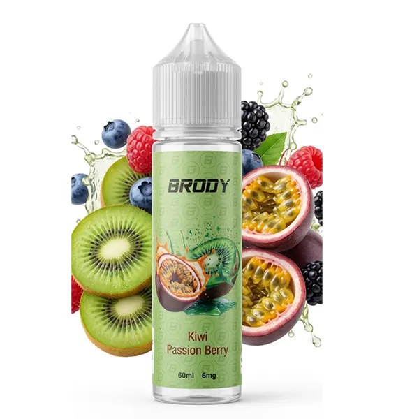جویس کیوی پشن فروت بری برودی | BRODY KIWI PASSION BERRY E-JUICE 60ML