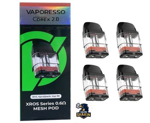 کارتریج ایکسروس ویپرسو ( 0.6 اهم ) | Vaporesso XROS Pods