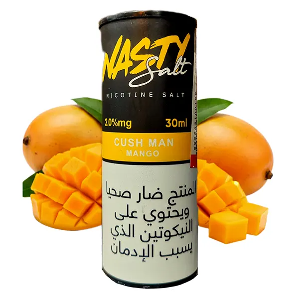 سالت نیکوتین انبه کاشمن نستی ( قوطی ) | Nasty Cushman Mango 30 ml