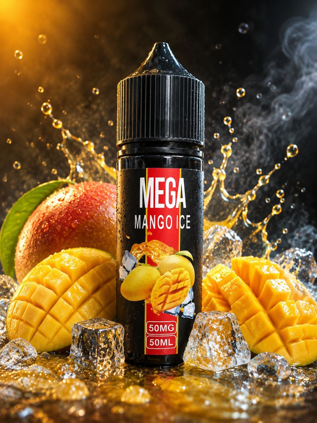 سالت نیکوتین مگا طعم انبه یخ | MEGA MANGO Ice Salt