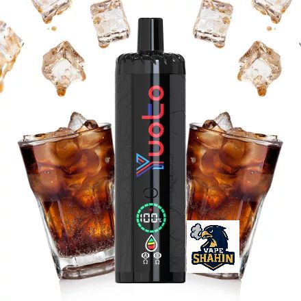 پاد یکبار مصرف برند یوتو 15000 پاف / طعم نوشابه یخ