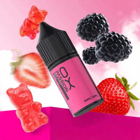 سالت اکسوا طعم توت فرنگی پاستیل | Oxva Red Gummy bear