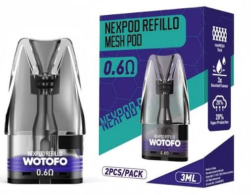 کارتریج وتوفو نکسپاد ( 0.6 اهم ) | WOTOFO NEXPOD REFILLO