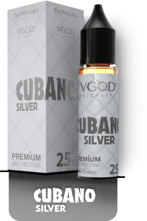 سالت کوبانو سیلور ویگاد | VGOD SaltNic Cubano Silver
