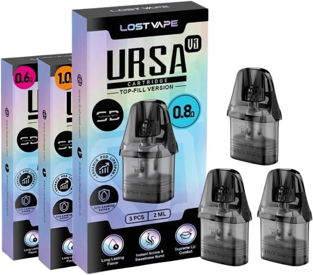 کارتریج لاست ویپ V3 تاپ فیل ورژن جدید | LOST VAPE URSA CARTRIDGE V3 TOP