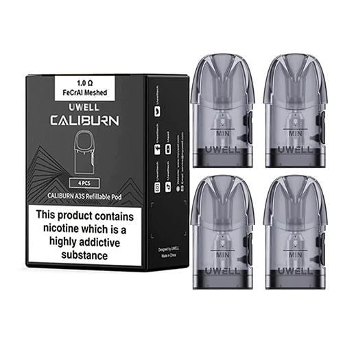 کارتریج کالیبرن ای۳ اس یوول ( 1 اهم ) | Uwell Caliburn A3s Pods Cartridge