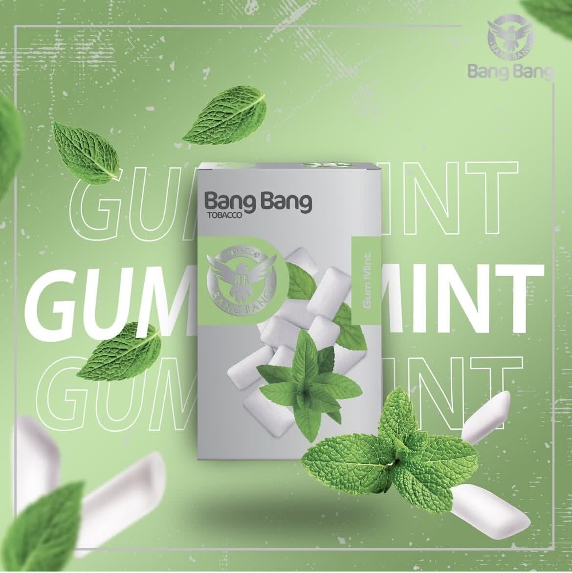 تنباکو بنگ بنگ طعم آدامس نعنا BANG BANG GUM MINT TOBACCO