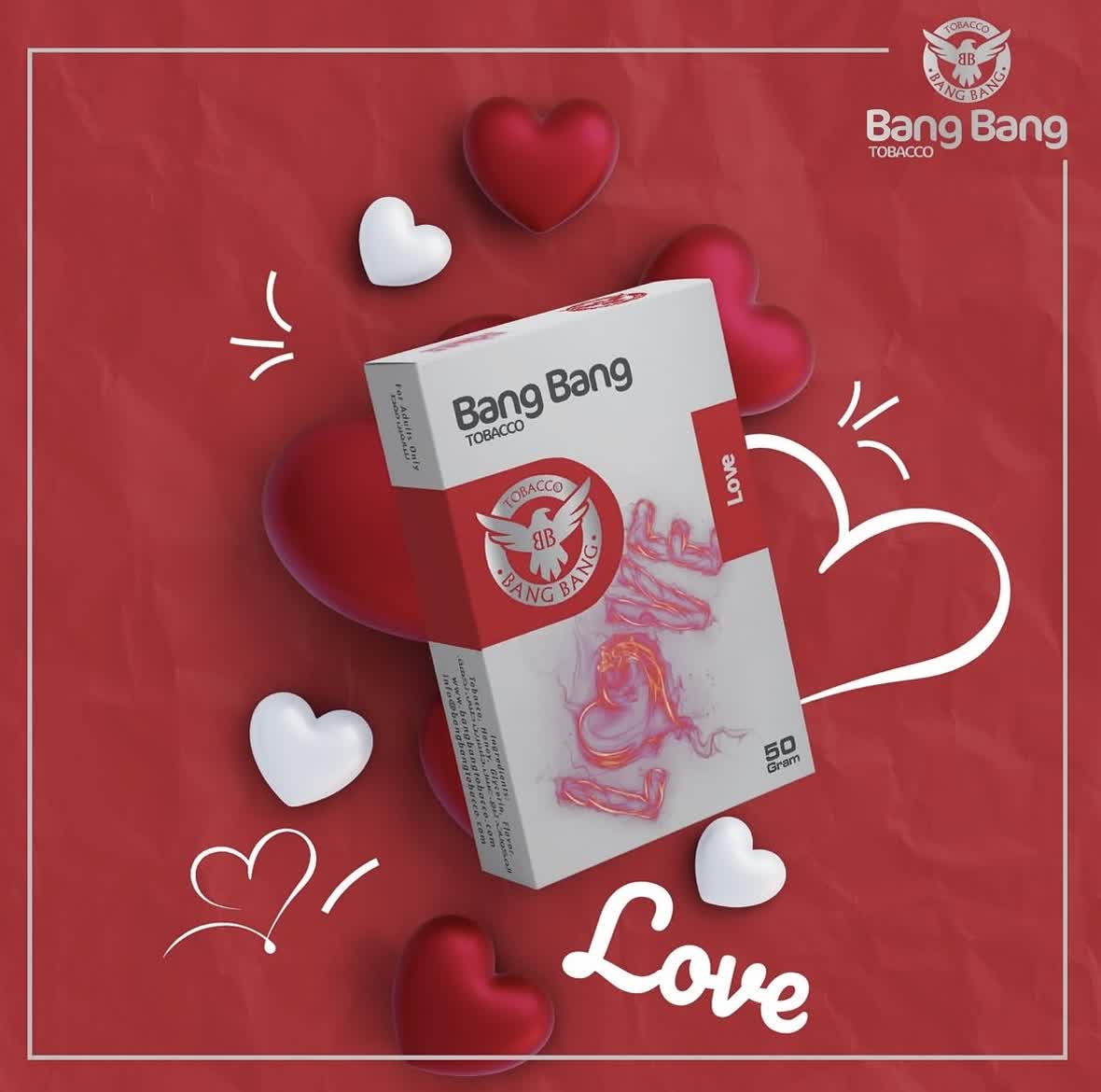 تنباکوی لاو بنگ بنگ | BANG BANG LOVE TOBACCO