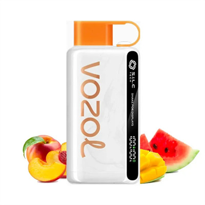 پاد یکبار مصرف استار هلو انبه هندوانه، 12000 پاف | VOZOL STAR 12K Peach Mango Watermelon