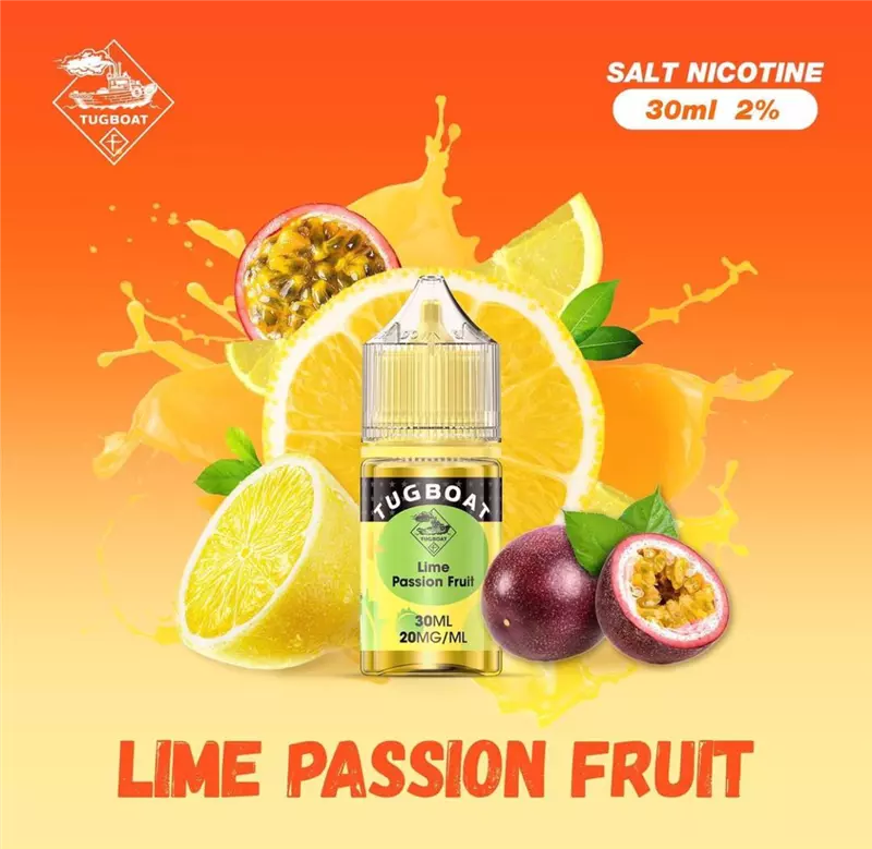 سالت تاگ بوت لیمو پشنفروت |  TUGBOAT LIME PASSION FRUIT