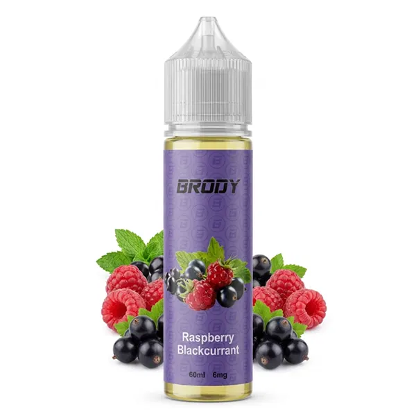 جویس تمشک انگورفرنگی برودی | BRODY RASPBERRY BLACKCURRANT 60ML