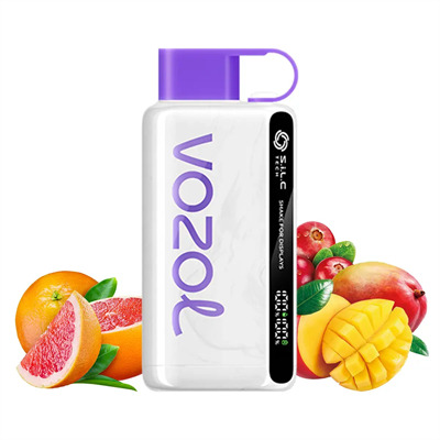 پاد یکبار مصرف استار زغالخته انبه گریپ فروت 12000 پاف | VOZOL STAR 12K Cranberry Mango Grapefruit