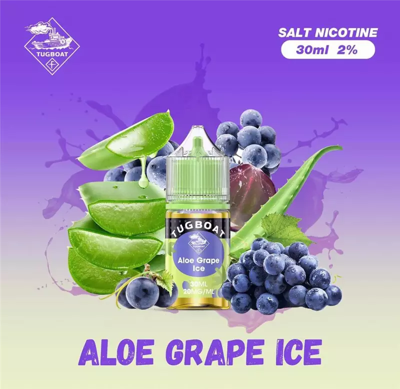 سالت تاگ بوت الوورا انگور یخ | TUGBOAT ALOE GRAPE ICE