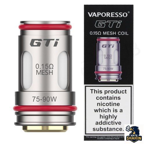 کویل سری جی تی آی ویپرسو 0.15اهم و 0.2 اهم Vaporesso GTi Mesh Coils